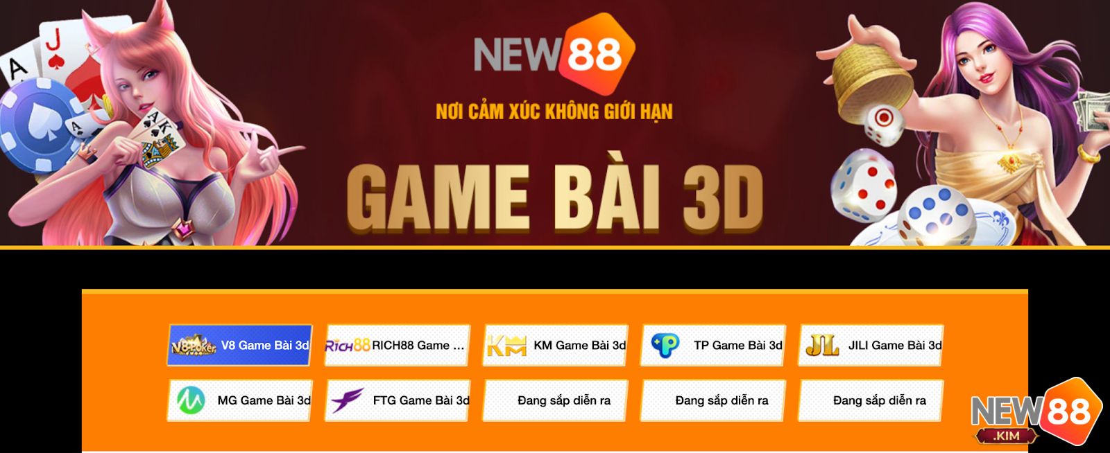 Game 3D casino tại New88 là sự lựa hàng đầu với người có niềm đam mê với cá cược